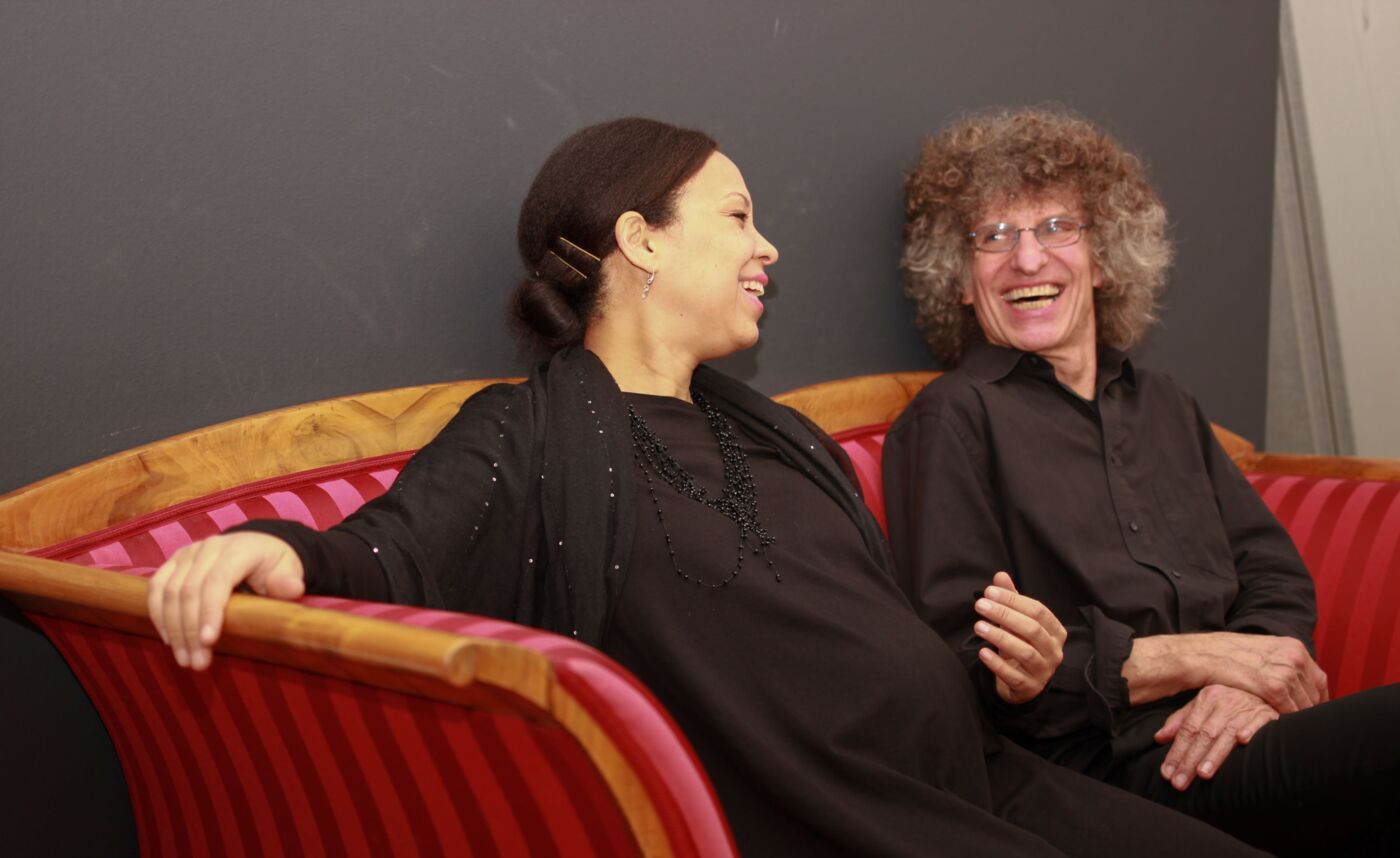 Madarys Morgan und Michael Vollhart bei der Kultur über den Dächern